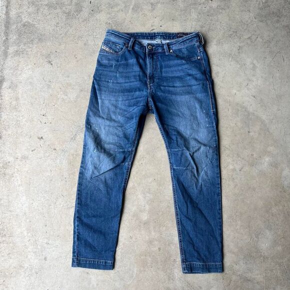 Diesel Womens Jeans Slim Eazee Denim + Sweatpant edition Size 25 - Picture 1 of 4